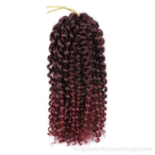 Factory wholesale synthetic hair bundles, twist braiding hair